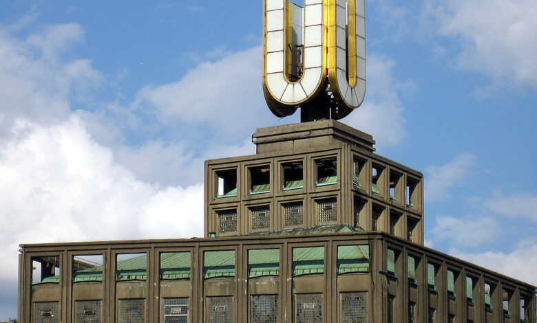 Dortmund, „das U“: frühere Union-Brauerei, Brau- und Brunnen, Westfassade (Foto: Mbdortmund/Wikimedia)