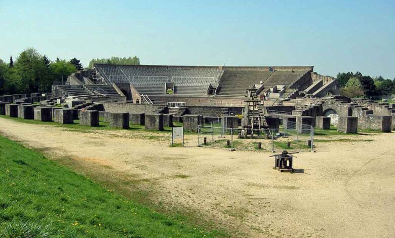 Das Amphitheater in Xanten (Foto: Magnus Manske/Wikipedia)